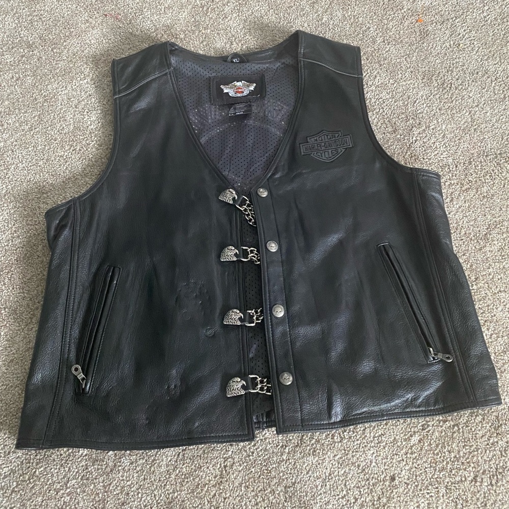harley davidson gilet mouwloos vest xl